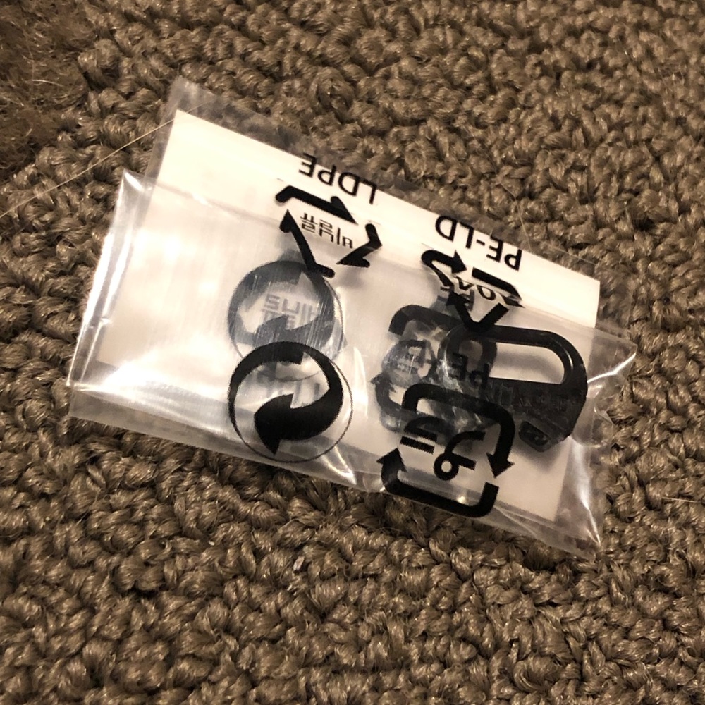 *6 for $10!* Nikon Camera Strap Triangle Lug Ring Plastic Cover SLR's Official - Picture 6 of 7